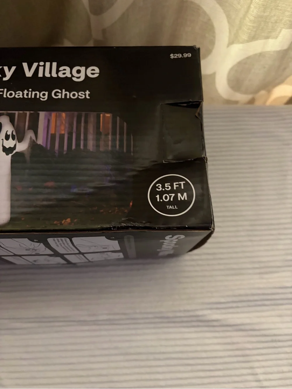 White Floating Ghost Halloween Decoration Inflatable